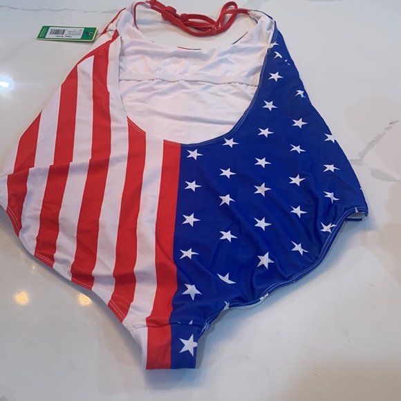 Tipsy Elves American flag swimsuit - Picture 3 of 4